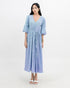 Stripe Resort Dress Blue